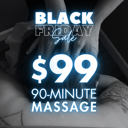 Black Friday Massage Deal!