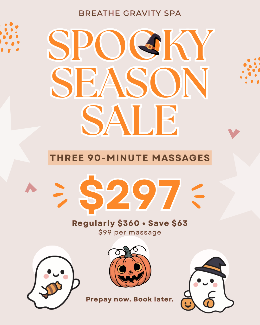 90-Minute Massage 3-Pack