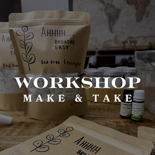 Salt Soaks Workshop: November 17th